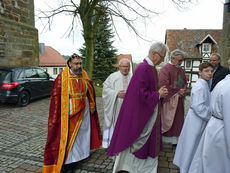 Festgottesdienst zum 50jahrigen Priesterjubiläum von Stadtpfarrer i.R. Geistlichen Rat Ulrich Trzeciok (Foto: Karl-Franz Thiede)